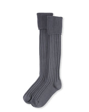 Load image into Gallery viewer, Long Boot Sock | Charcoal | CHALK UK