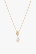Load image into Gallery viewer, Freshwater Pearl Necklace Gold