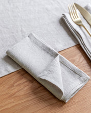 Load image into Gallery viewer, natural 100% linen table napkins