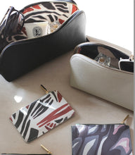 Load image into Gallery viewer, Travel cosmetic case with matching coin purse