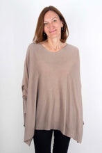 Load image into Gallery viewer, Caty Oversized Round Neck Jumper - Amazing | Smoke