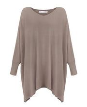 Load image into Gallery viewer, Caty Oversized Round Neck Jumper - Amazing | Smoke