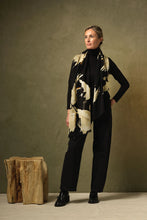 Load image into Gallery viewer, Stork Black Wool Scarf | One Hundred Stars