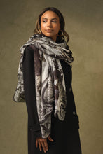 Load image into Gallery viewer, Sunburst Grey Scarf | One Hundred Stars