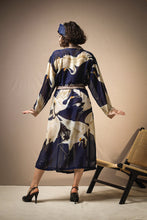 Load image into Gallery viewer, One Hundred Stars Stork Gown | Navy