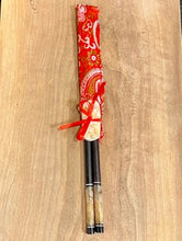 Load image into Gallery viewer, Handmade Black Chopsticks with Mother of Pearl