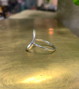 Sterling Silver Round Ring