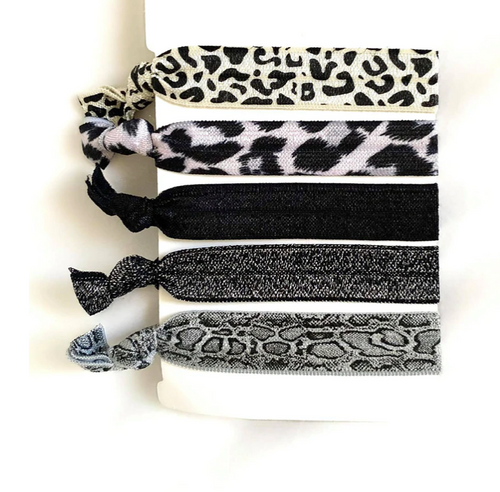 Animal Print Hair Tie Set | 1