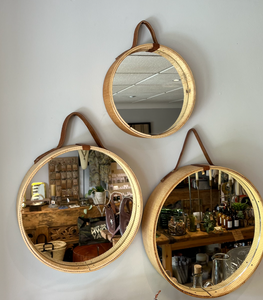 Round Rustic Moroccan Mirrors