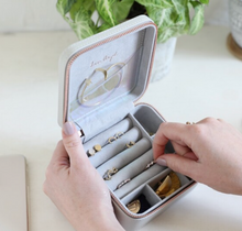 Load image into Gallery viewer, Square Jewellery Case | Grey