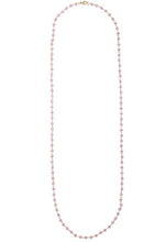 Load image into Gallery viewer, Soft Pink Simple Long Beaded Necklace