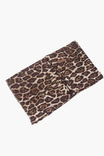 Load image into Gallery viewer, Classic Leopard Print Scarf | Brown