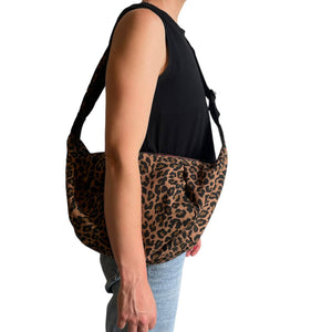 Leopard print bag