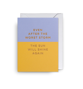 MINI CARD | The Sun Will Shine Again