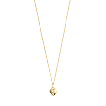 Load image into Gallery viewer, Small heart pendant necklace in gold