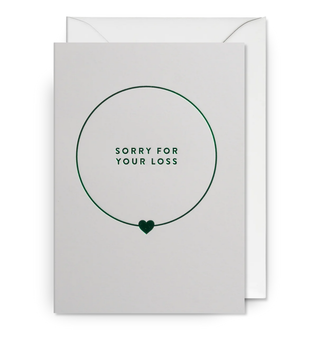Sorry for your loss card