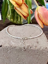 Load image into Gallery viewer, Sterling Silver Snake Chain Bracelet