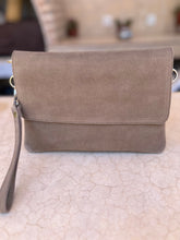 Load image into Gallery viewer, Classic Handbag | Taupe Suede | Medium