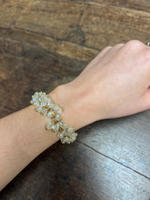 Load image into Gallery viewer, Clear crystal cluster bracelet