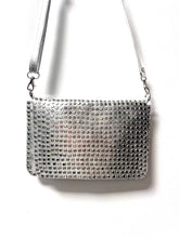 Load image into Gallery viewer, Silver Studded Handbag