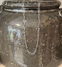 Load image into Gallery viewer, Silver link necklace