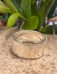 Chunky Sterling Silver Band Ring