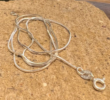 Load image into Gallery viewer, Sterling Silver Fine Snake Chain | 20 inch