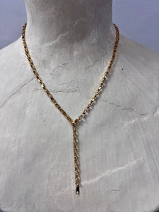 Box Chain 24 k Gold Plated Necklace Chain | 18 inch