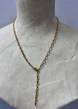 Load image into Gallery viewer, Small Oval Link 24 k Gold Plated Necklace Chain | 20 inch