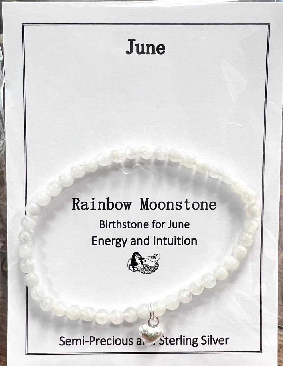June Birthstone Bracelet | Moonstone