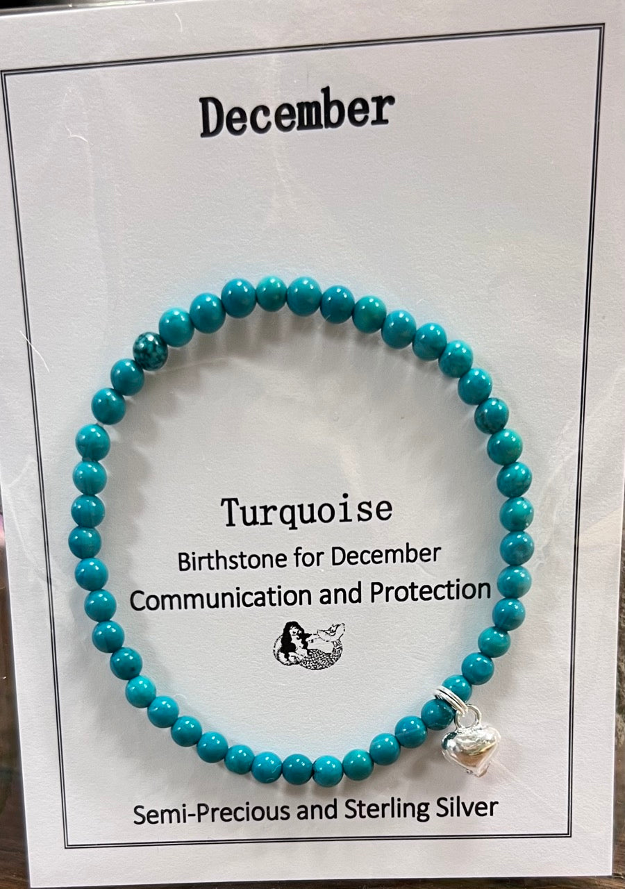 December Birthstone Bracelet | Turquoise
