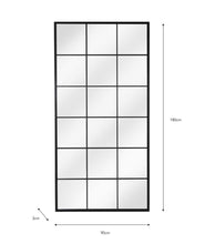Load image into Gallery viewer, Fulbrook Leaning Mirror 180 X 90 cm | Steel