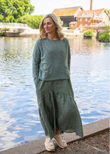 Load image into Gallery viewer, Jodie Boat Neck Sweater with Pockets | Olive