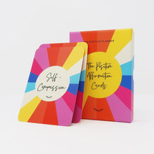 Load image into Gallery viewer, Beautifully colourful affirmation cards to improve positivity and wellbeing