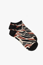 Load image into Gallery viewer, Trainer Socks | Bound Bold Tribal Print | Tutti &amp; Co
