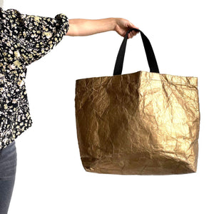 Giant Bronze Shopper Bag