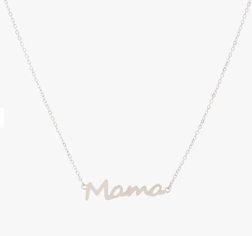 Waterproof 'mama' necklace