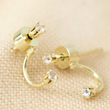 Load image into Gallery viewer, Swarovski Swing Crystal Earrings | Gold