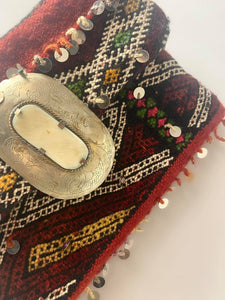 Moroccan Carpet Bag | Red