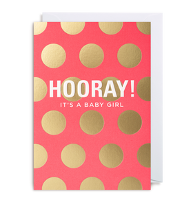 Baby girl card