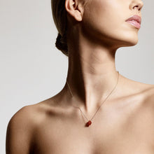 Load image into Gallery viewer, Necklace : Sacral Chakra : Gold Plated : Carnelian