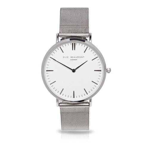Classic watch with mesh strap Elie Beaumont