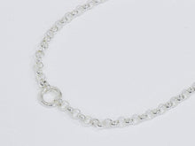 Load image into Gallery viewer, Clara Silver Belcher Chain Necklace 
