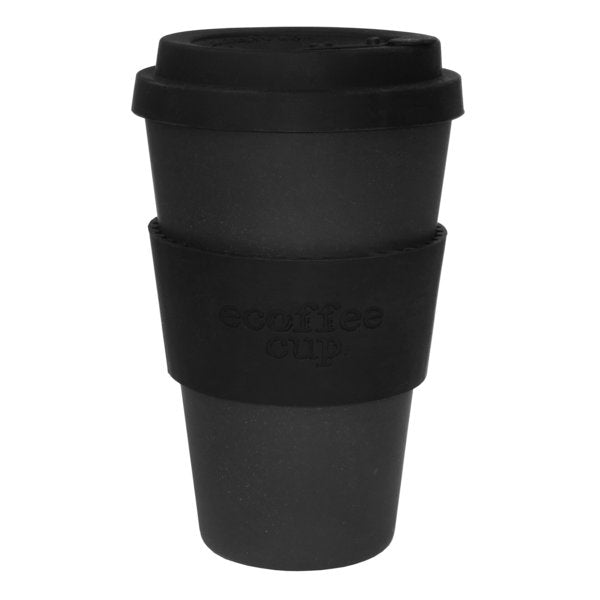 sustainable bamboo cup black