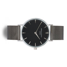 Load image into Gallery viewer, Mr Beaumont Gunmetal grey mesh watch