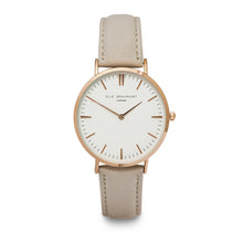 Load image into Gallery viewer, Classic watch with pale grey strap