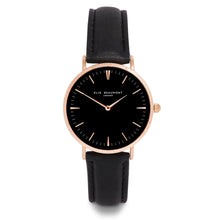 Load image into Gallery viewer, Ladies fashion watch in black