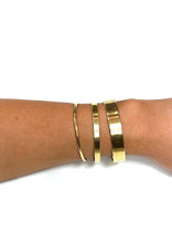 Load image into Gallery viewer, Skinny brass bangles