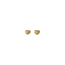 Load image into Gallery viewer, Small gold heart Sophia earrings