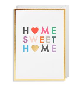 Home sweet home card
